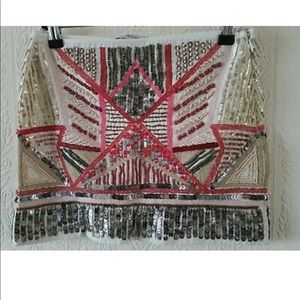 Zara sequin skirt
